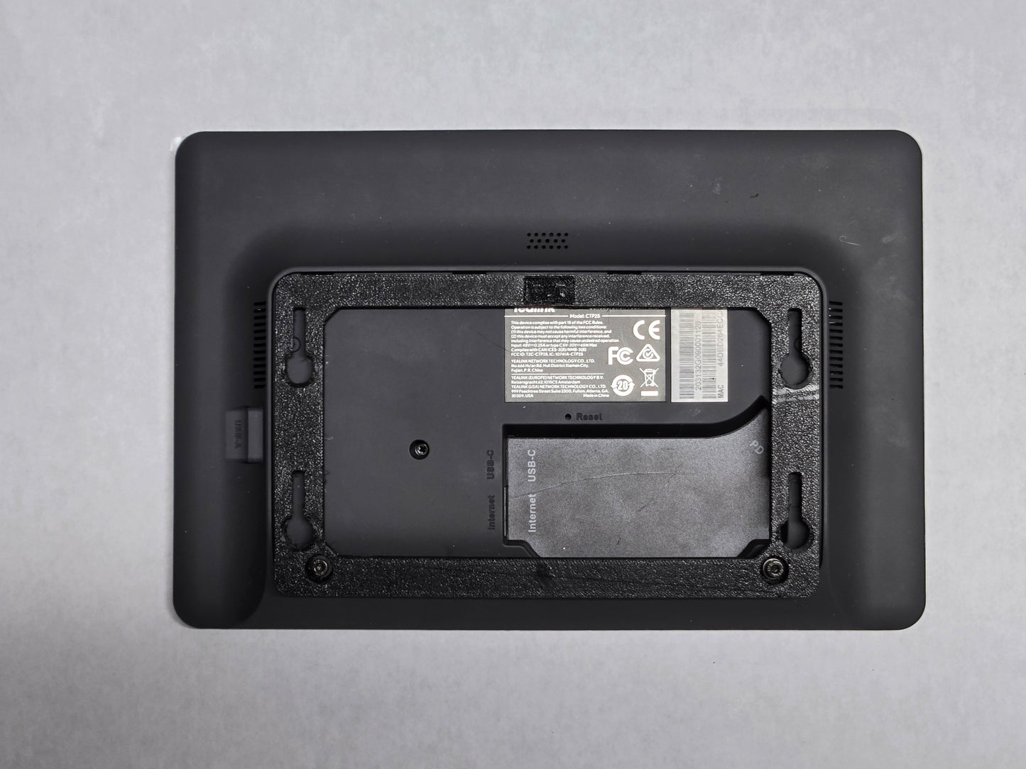 Wall Mount Bracket Compatible with Yealink CTP25 Touch Console